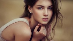 Woman brunettes vika levina