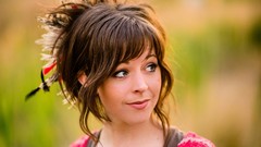 Woman brunettes violinist Lindsey Stirling Lindsay Stirling