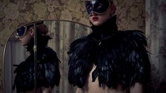 Woman camouflage nude Simon Bolz