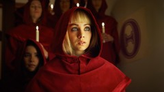 Woman Candles hood blondes blue eyes Ksenia Solo priestess Lost 