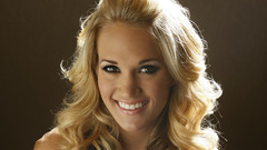 Woman carrie underwood smiling