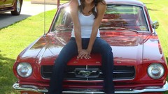 Woman cars brunettes Wipeout Jill Wagner