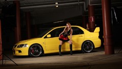 Woman cars girls with cars JDM Japanese domestic market 