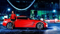 Woman cars Nissan automobile vehicles nissan gtr models Nissan 