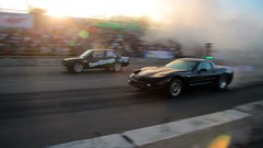Woman cars Sports drag