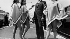 Woman cars suit clint