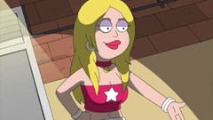 Woman cartoons American Dad! blondes artwork boobs francine 