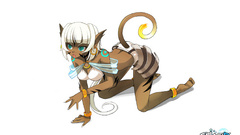 Woman cats illustrations animal