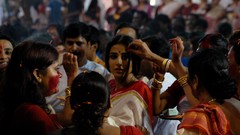 Woman Celebrity Actress brunettes festival vidya balan 