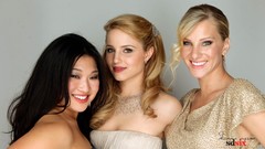 Woman Celebrity Actress smiling models dianna agron Heather 