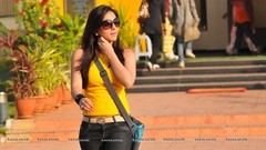 Woman Celebrity Actress stills smiling models photo shoot black 