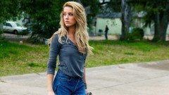 Woman Celebrity blondes amber heard movie stills Drive Angry