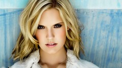 Woman Celebrity blondes brown eyes maggie grace airbrushed