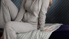 Woman Celebrity blondes models brooklyn decker jogging suit