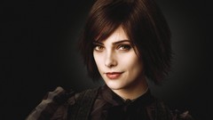 Woman Celebrity brunettes alice cullen ashley greene orange 