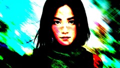 Woman Celebrity Chinese asians singers short hair black hair 