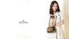 Woman Celebrity handbag asians brunettes singers Korean Im 