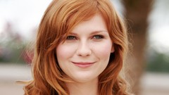 Woman Celebrity Kirsten Dunst faces smirk Actress redheads