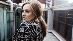 Woman Celebrity singers Adele Laurie Blue Adkins