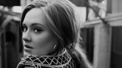 Woman Celebrity singers monochrome