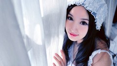 Woman China asians models Lin Ketong