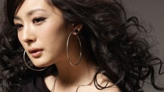 Woman China earrings asians Yang Mi