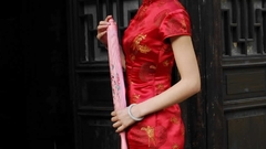 Woman China qipao Chinese