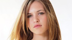 Woman close-up lips faces blondes Carlie