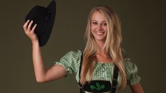 Woman clothes blondes smiling models natural boobs Femjoy 