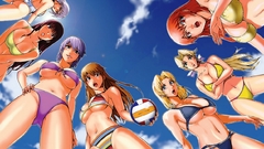 Woman clouds bikini ass