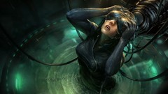 Woman concept art artwork futuristic Marek Okon