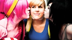 Woman cosplay adventure time Marceline the Vampire Queen 