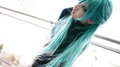 Woman cosplay asians Midori