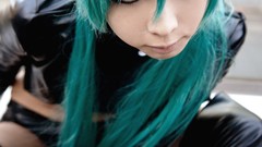 Woman cosplay asians Midori