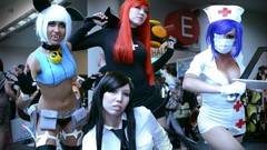 Woman cosplay Jessica Nigri Miss Fortune skullgirls Filia 