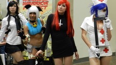 Woman cosplay Jessica Nigri Miss Fortune skullgirls Filia 