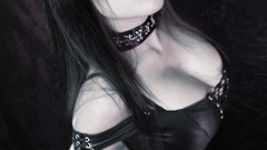 Woman cosplay models Gothic