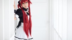 Woman cosplay Queens blade