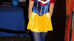 Woman cosplay Snow White