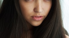 Woman couch brunettes Thereza