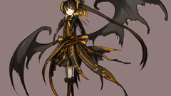 Woman dark devil Simple