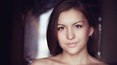 Woman daylight brunettes marie