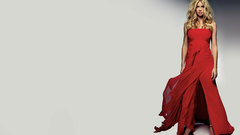 Woman Denise Richards red