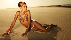 Woman deserts Raica Oliveira