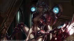 Woman digital art cgi fantasy art Xiao Botong