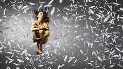 Woman digital art fantasy art montage