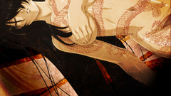 Woman dragon tattoo Ikki