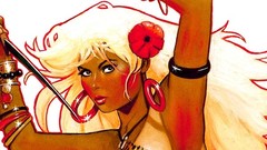 Woman drawings painters Jim