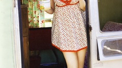 Woman dress Actress cleavage