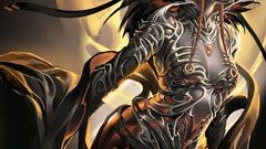 Woman dress artwork sakimichan fantasy art gray dress The Grey